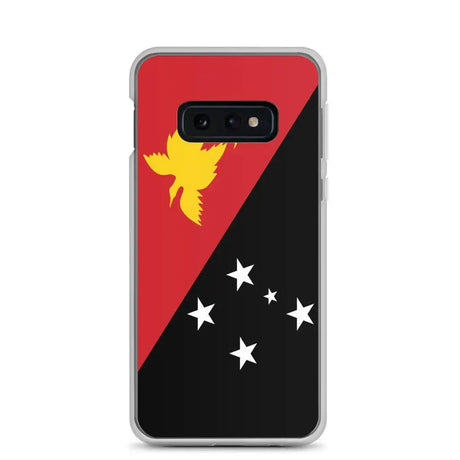 Coque téléphone drapeau de la papouasie-nouvelle-guinée - pixelforma