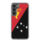 Coque Téléphone Drapeau de la Papouasie-Nouvelle-Guinée - Pixelforma