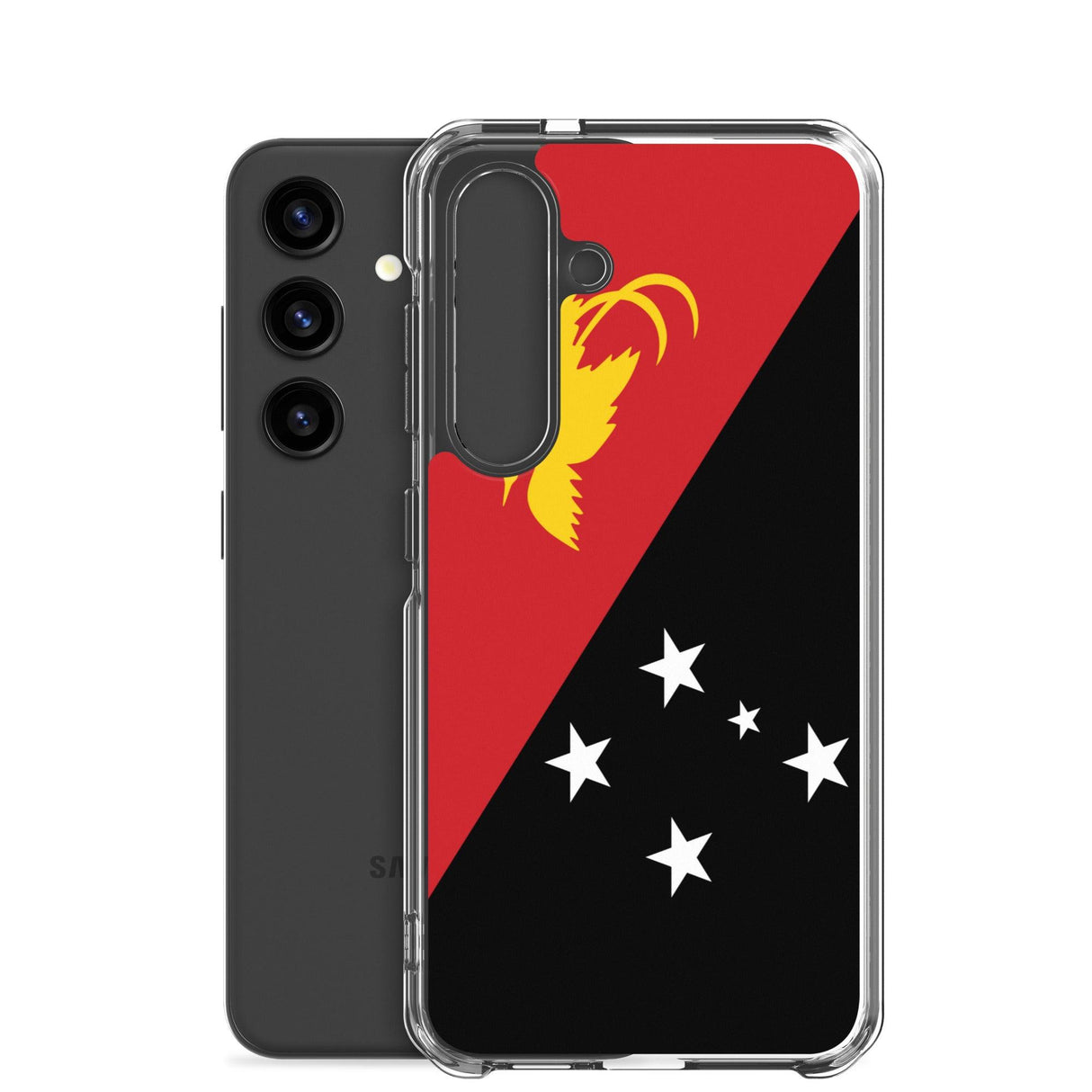 Coque Téléphone Drapeau de la Papouasie-Nouvelle-Guinée - Pixelforma