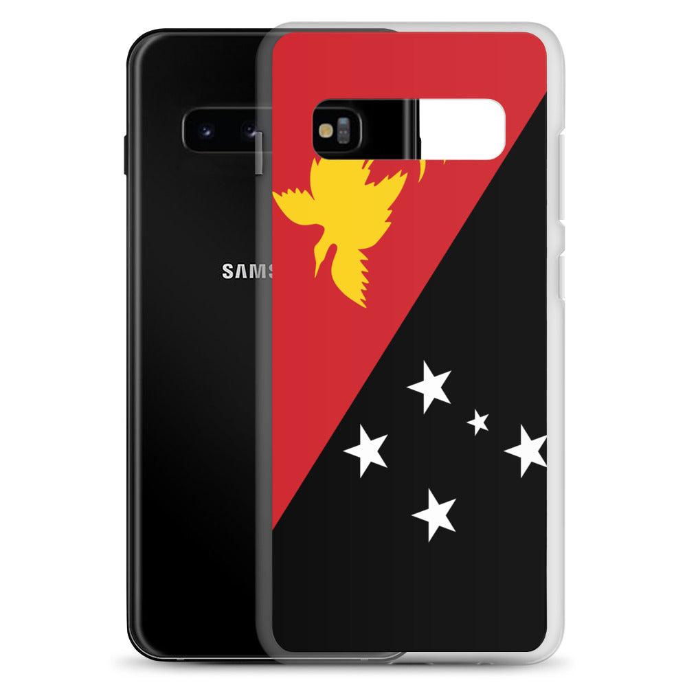 Coque Téléphone Drapeau de la Papouasie-Nouvelle-Guinée - Pixelforma