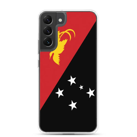 Coque téléphone drapeau de la papouasie-nouvelle-guinée - pixelforma