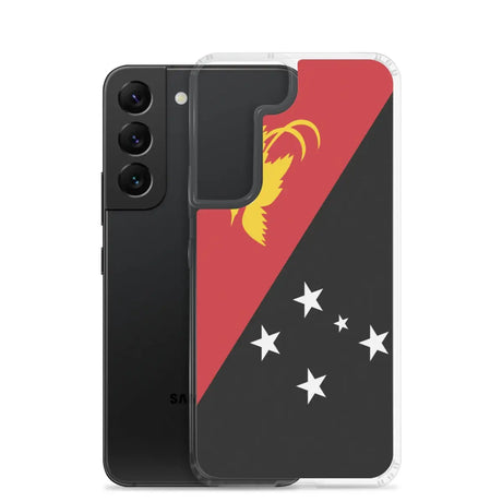 Coque téléphone drapeau de la papouasie-nouvelle-guinée - pixelforma