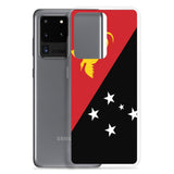 Coque Téléphone Drapeau de la Papouasie-Nouvelle-Guinée - Pixelforma