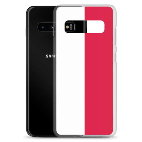 Coque téléphone drapeau de la pologne - pixelforma