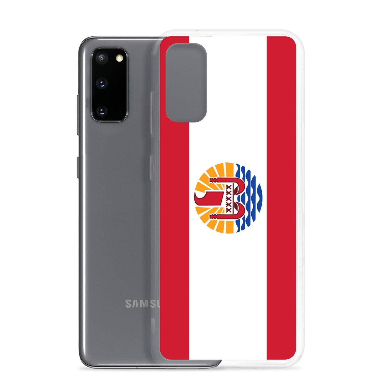 Coque Téléphone Drapeau de la Polynésie française - Pixelforma