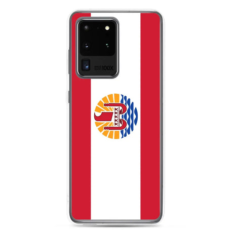 Coque téléphone drapeau de la polynésie française - pixelforma