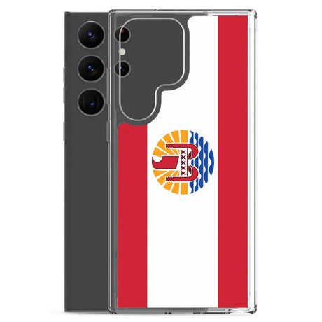 Coque téléphone drapeau de la polynésie française - pixelforma