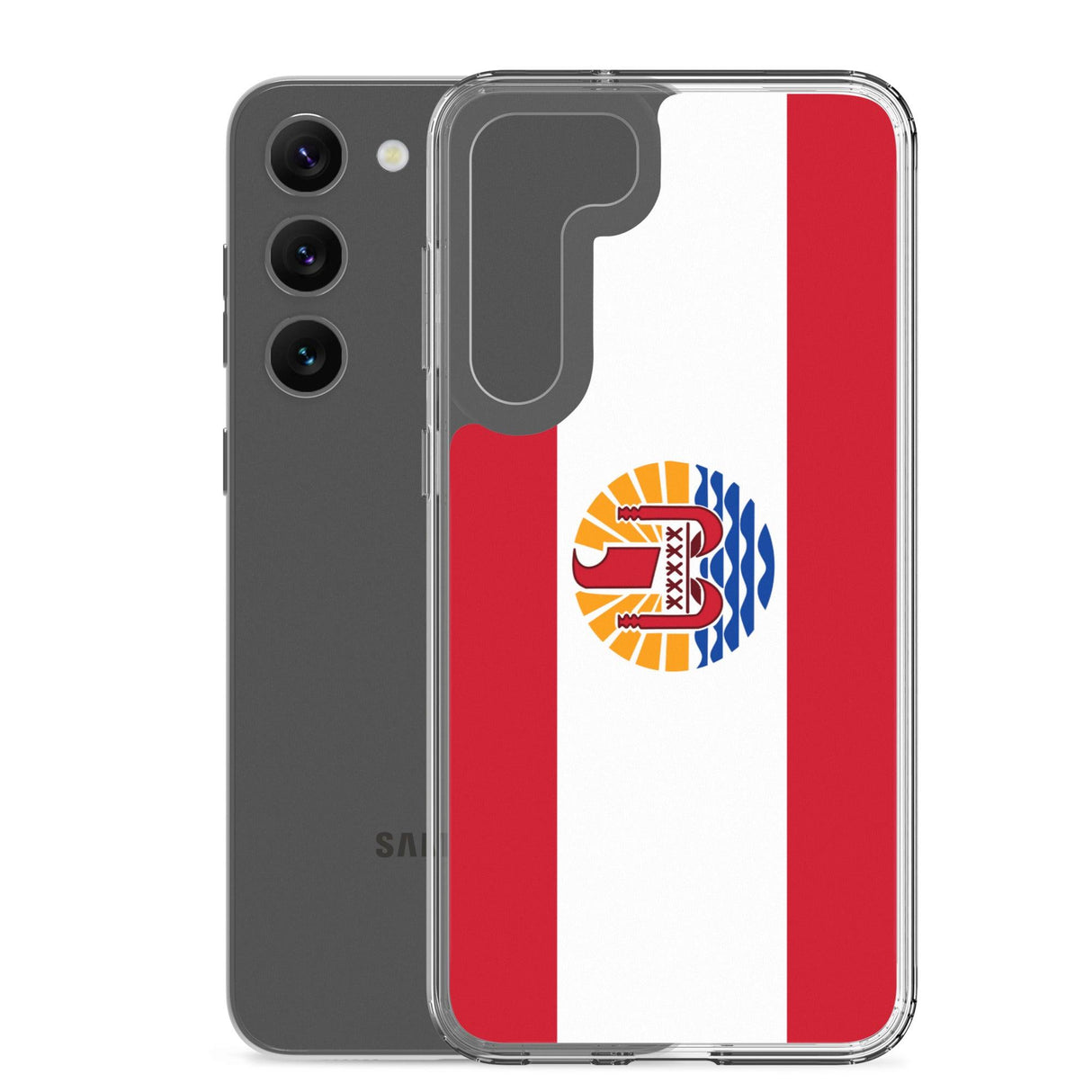 Coque Téléphone Drapeau de la Polynésie française - Pixelforma