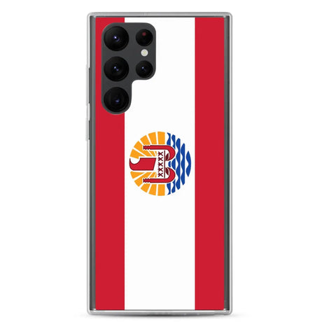 Coque téléphone drapeau de la polynésie française - pixelforma