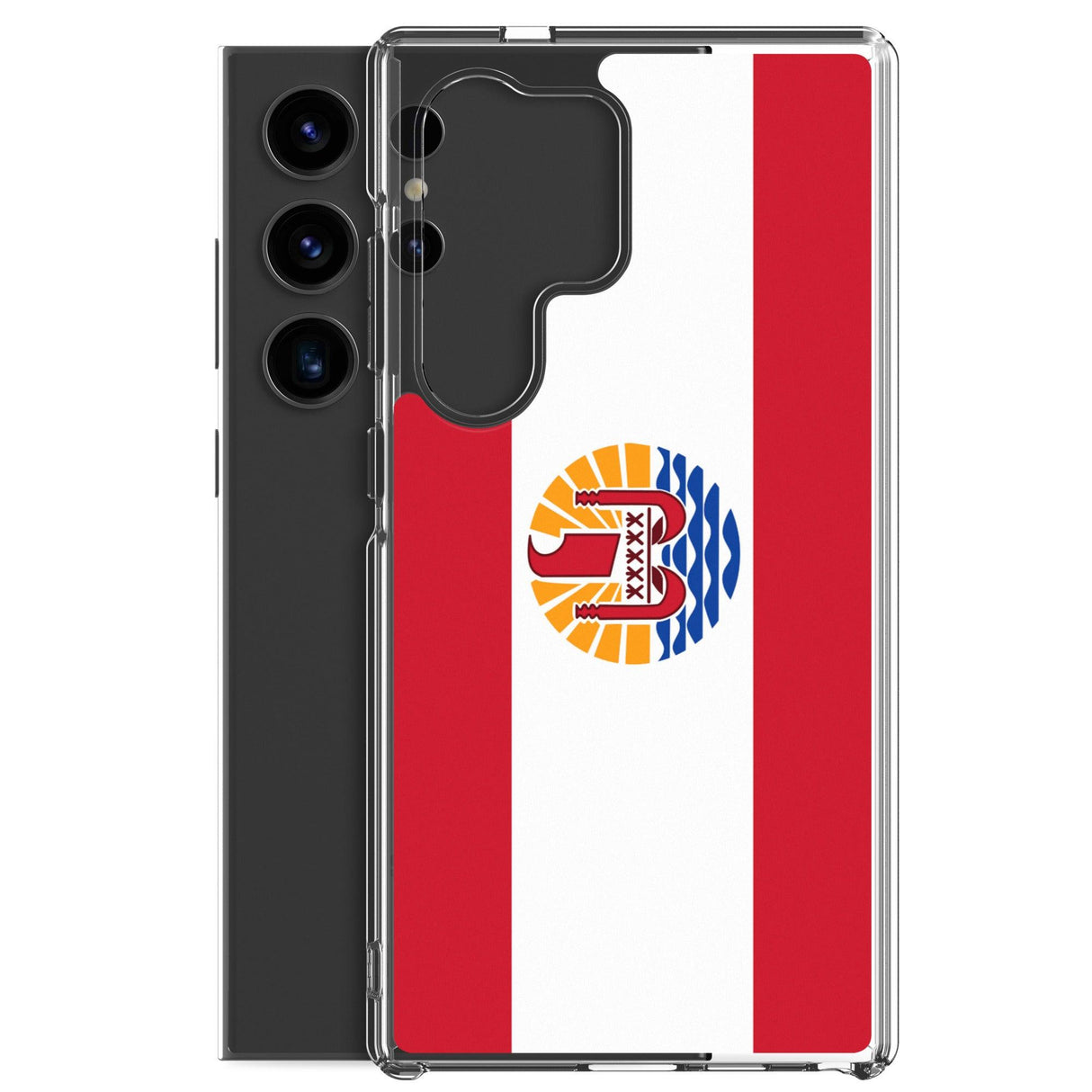 Coque Téléphone Drapeau de la Polynésie française - Pixelforma