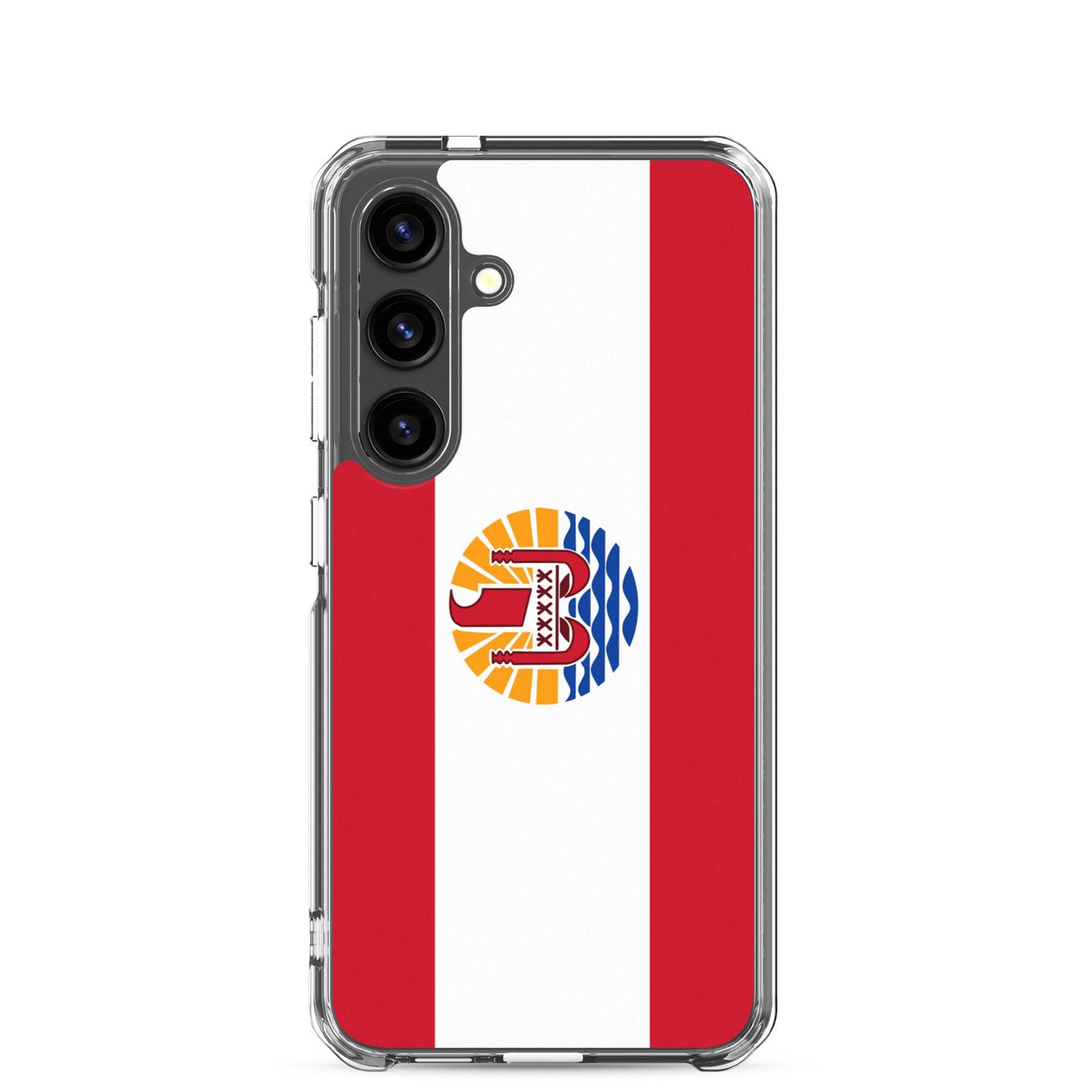 Coque Téléphone Drapeau de la Polynésie française - Pixelforma