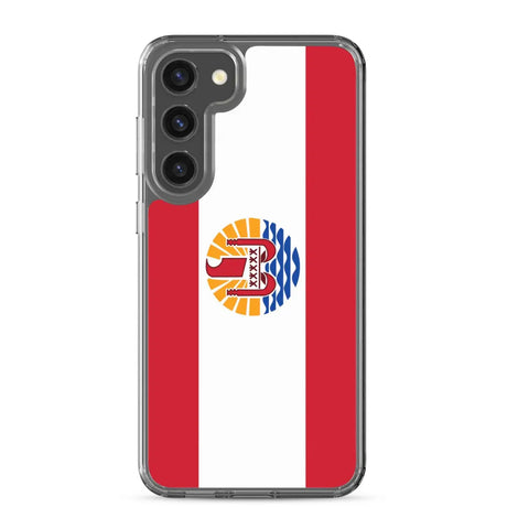 Coque téléphone drapeau de la polynésie française - pixelforma