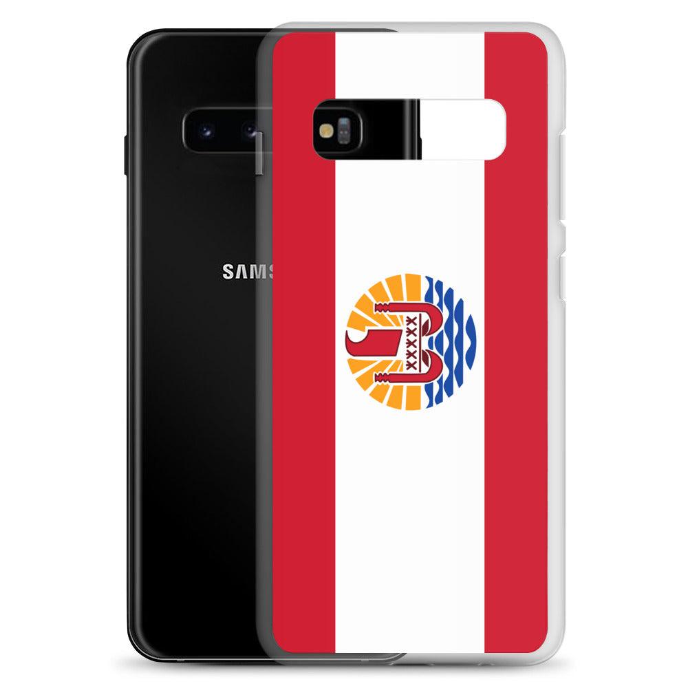 Coque Téléphone Drapeau de la Polynésie française - Pixelforma