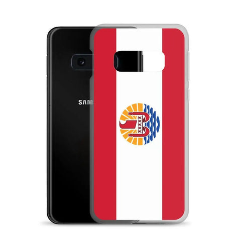 Coque téléphone drapeau de la polynésie française - pixelforma