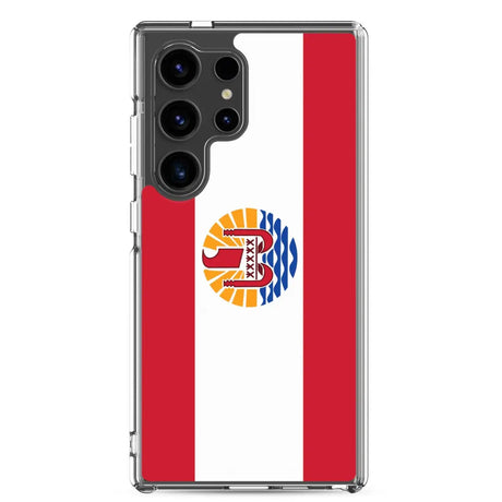 Coque téléphone drapeau de la polynésie française - pixelforma