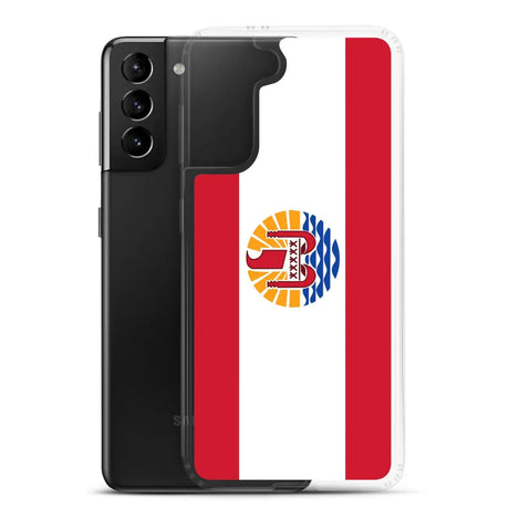 Coque téléphone drapeau de la polynésie française - pixelforma