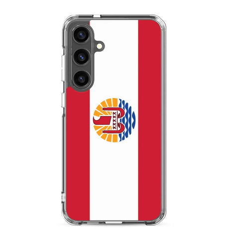 Coque téléphone drapeau de la polynésie française - pixelforma