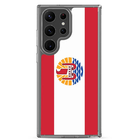 Coque téléphone drapeau de la polynésie française - pixelforma