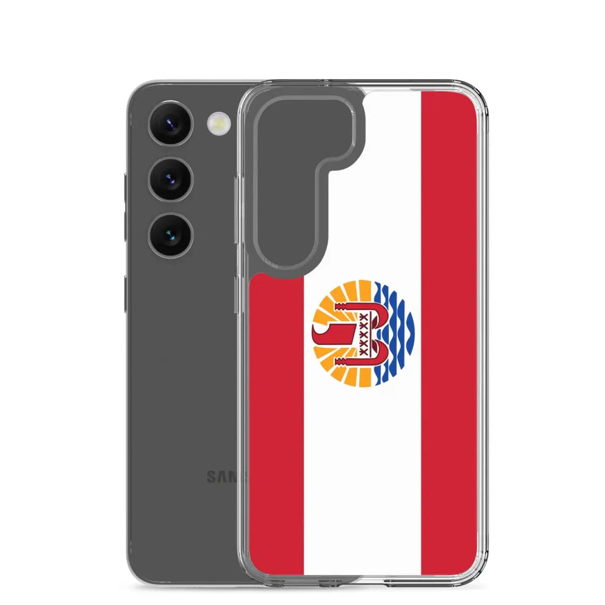 Coque téléphone drapeau de la polynésie française - pixelforma