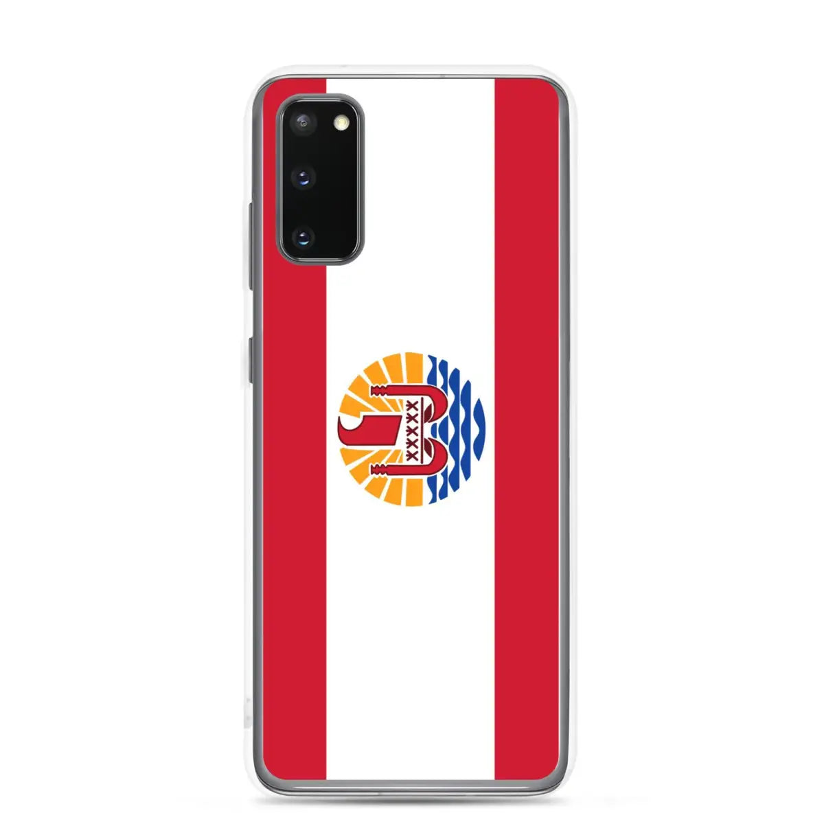 Coque téléphone drapeau de la polynésie française - pixelforma