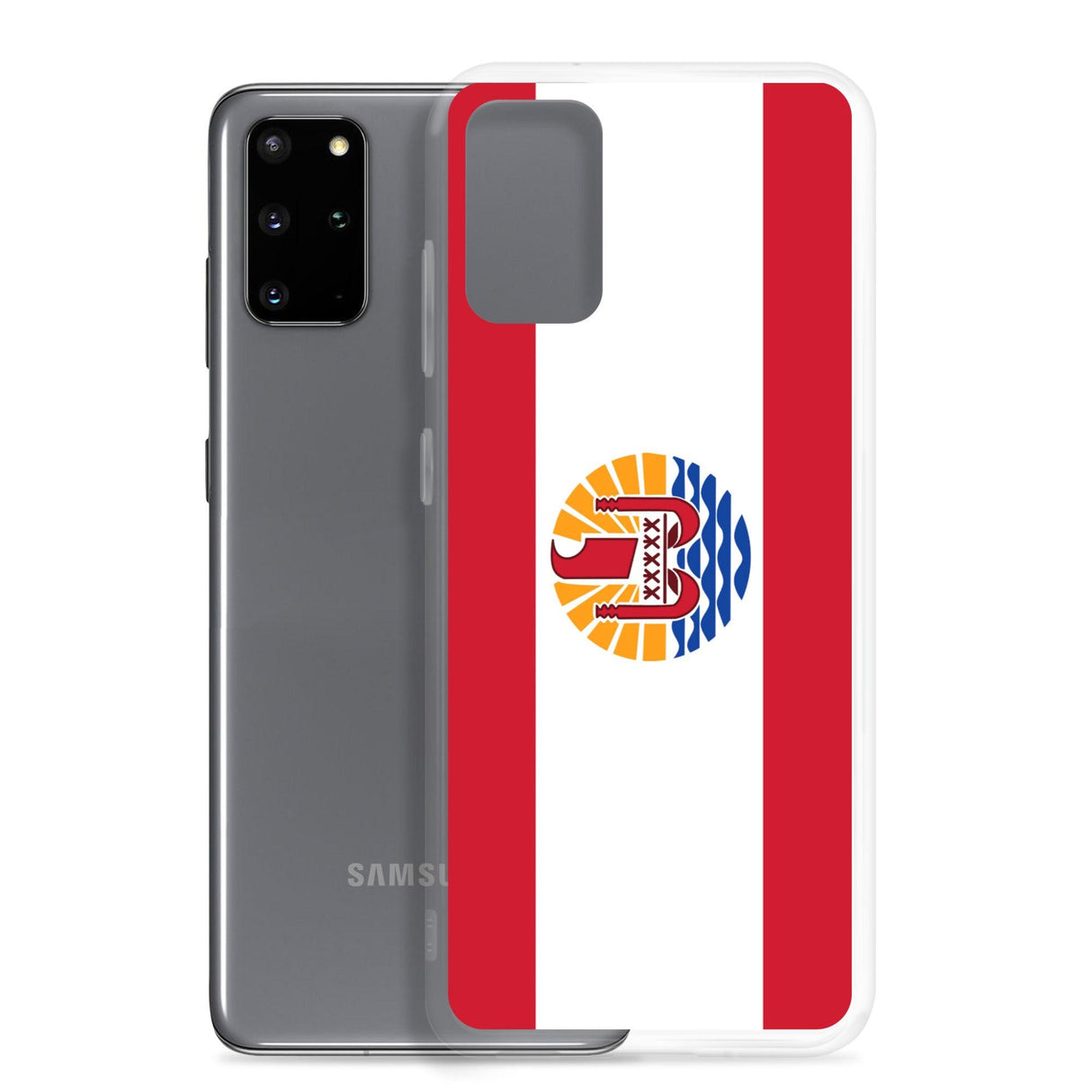 Coque Téléphone Drapeau de la Polynésie française - Pixelforma