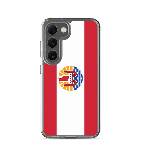 Coque téléphone drapeau de la polynésie française - pixelforma
