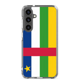 Coque téléphone drapeau de la république centrafricaine - pixelforma