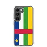 Coque téléphone drapeau de la république centrafricaine - pixelforma