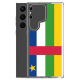 Coque téléphone drapeau de la république centrafricaine - pixelforma