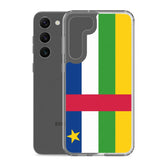 Coque téléphone drapeau de la république centrafricaine - pixelforma