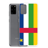 Coque téléphone drapeau de la république centrafricaine - pixelforma
