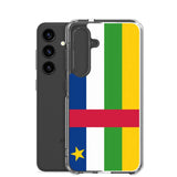 Coque téléphone drapeau de la république centrafricaine - pixelforma