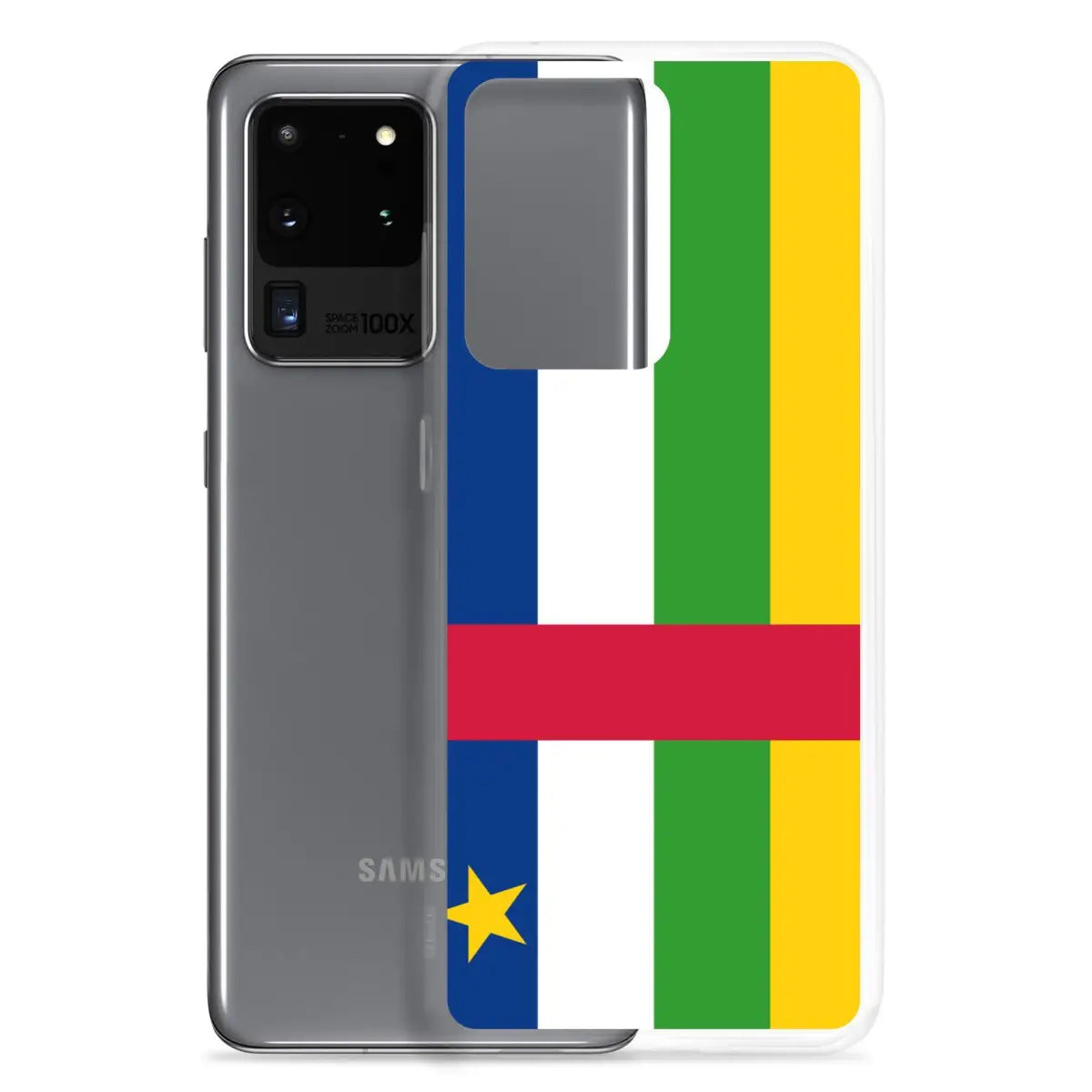 Coque téléphone drapeau de la république centrafricaine - pixelforma