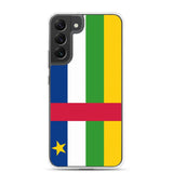Coque téléphone drapeau de la république centrafricaine - pixelforma