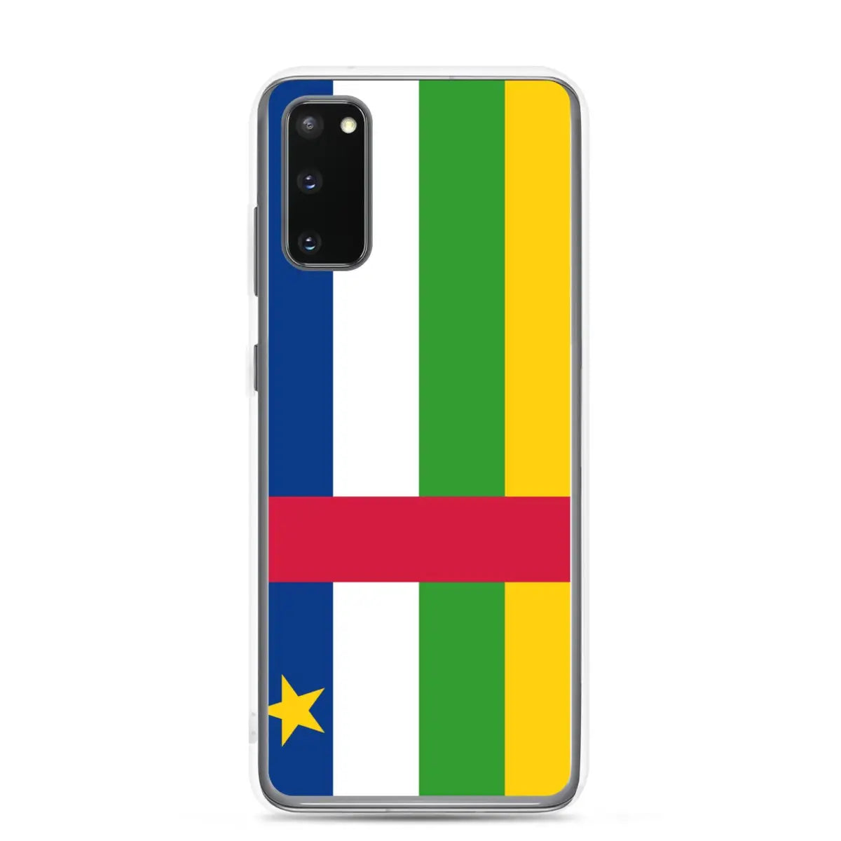 Coque téléphone drapeau de la république centrafricaine - pixelforma
