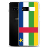 Coque téléphone drapeau de la république centrafricaine - pixelforma
