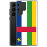 Coque téléphone drapeau de la république centrafricaine - pixelforma