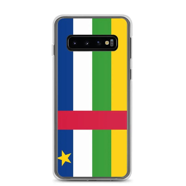 Coque téléphone drapeau de la république centrafricaine - pixelforma