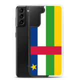Coque téléphone drapeau de la république centrafricaine - pixelforma