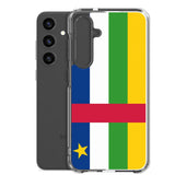 Coque téléphone drapeau de la république centrafricaine - pixelforma