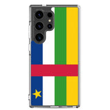 Coque téléphone drapeau de la république centrafricaine - pixelforma