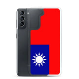 Coque Téléphone Drapeau de la République de Chine - Pixelforma 