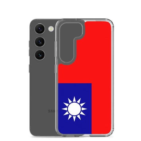 Coque Téléphone Drapeau de la République de Chine - Pixelforma 