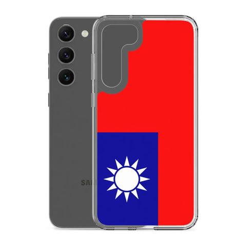 Coque Téléphone Drapeau de la République de Chine - Pixelforma 