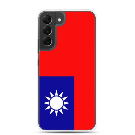 Coque Téléphone Drapeau de la République de Chine - Pixelforma 