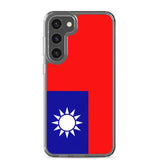 Coque Téléphone Drapeau de la République de Chine - Pixelforma 