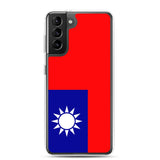 Coque Téléphone Drapeau de la République de Chine - Pixelforma 