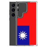 Coque Téléphone Drapeau de la République de Chine - Pixelforma