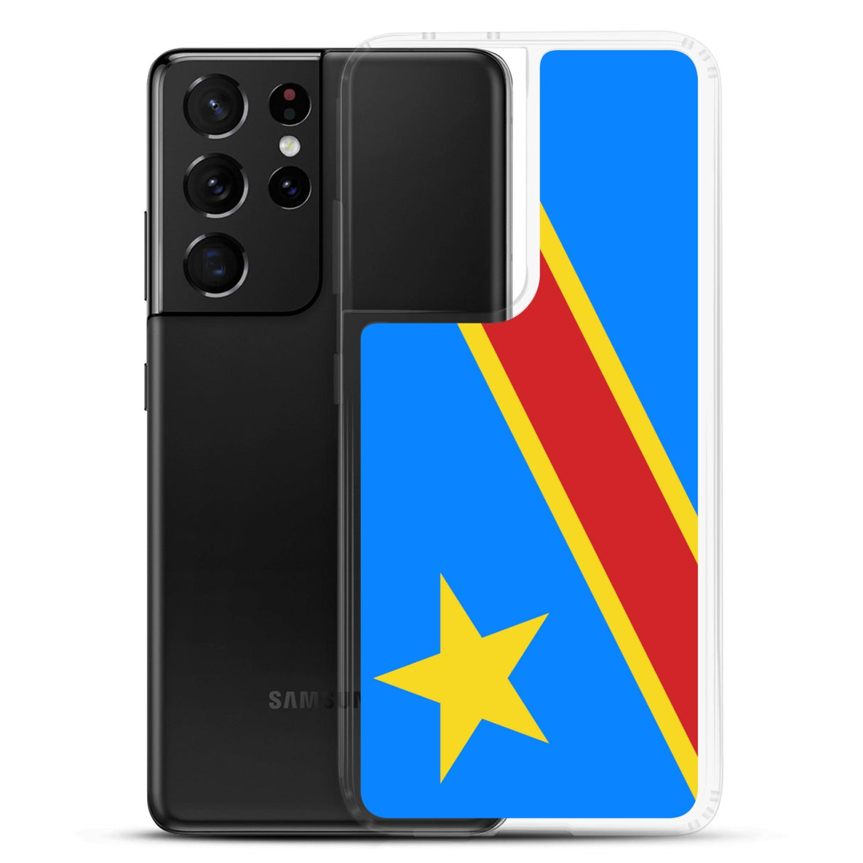 Coque Téléphone Drapeau de la république démocratique du Congo - Pixelforma