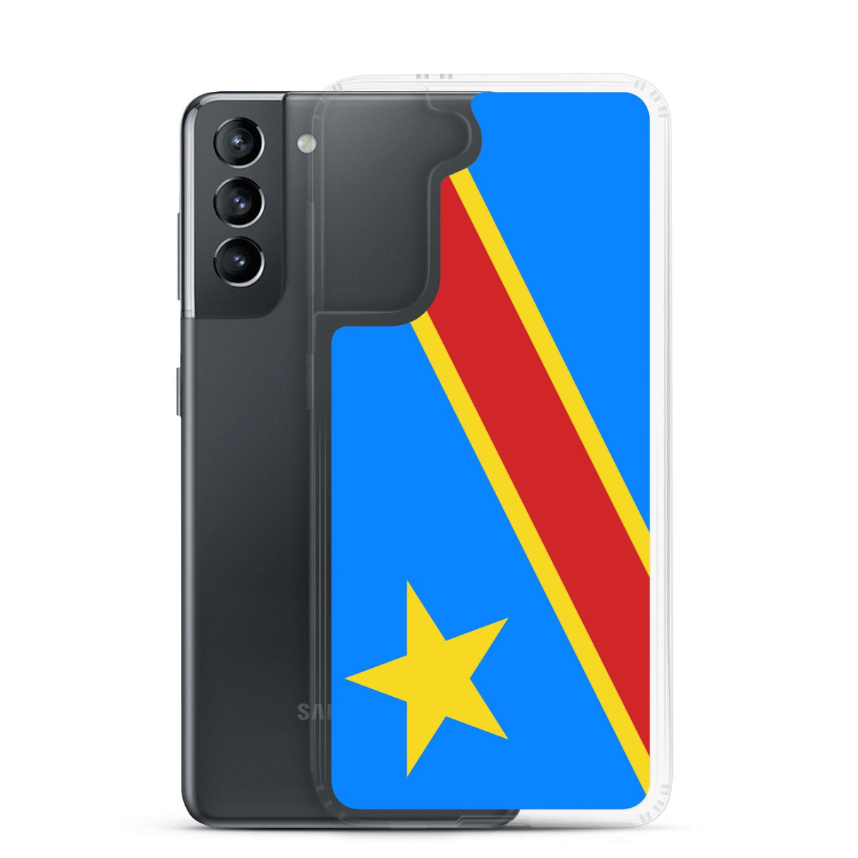 Coque Téléphone Drapeau de la république démocratique du Congo - Pixelforma